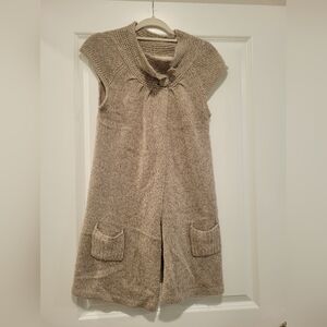 Hooked Up by IOT Beige Knit Cardigan